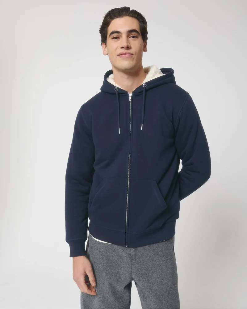 Sweat à capuche zippé unisexe Stanley/Stella Hygger à personnaliser