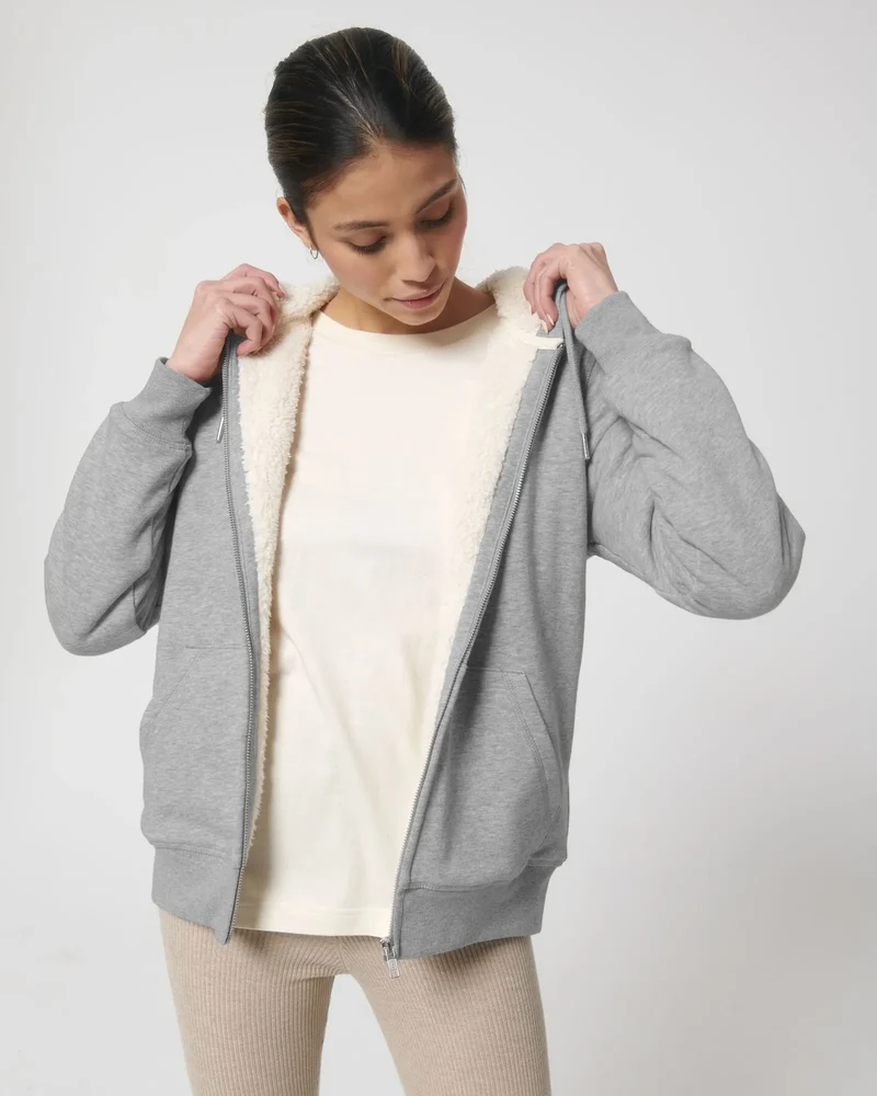 Sweat à capuche zippé unisexe Stanley/Stella Hygger à personnaliser