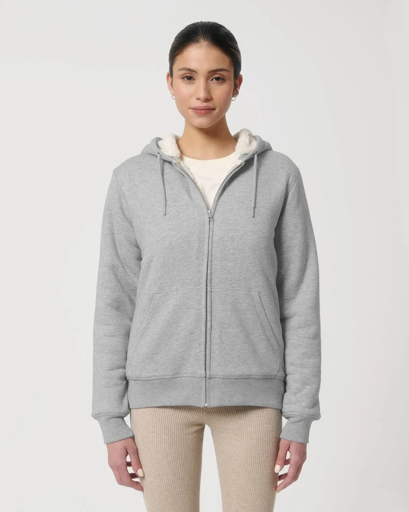 Sweat à capuche zippé unisexe Stanley/Stella Hygger à personnaliser