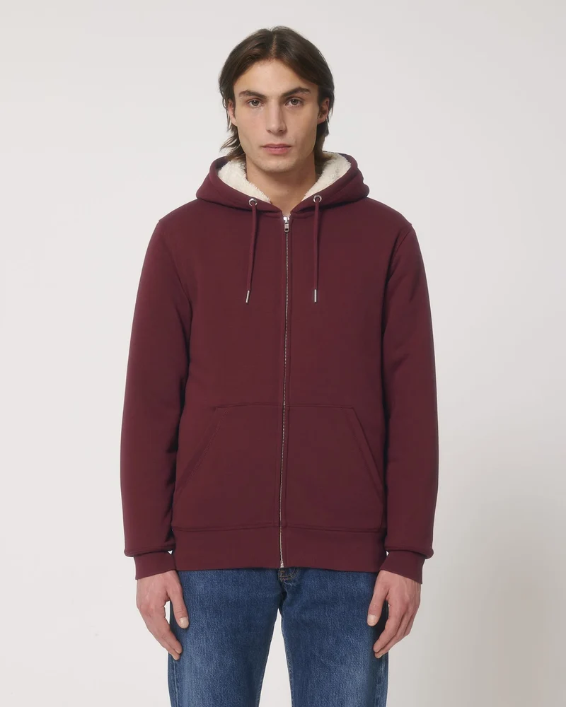 Sweat à capuche zippé unisexe Stanley/Stella Hygger à personnaliser