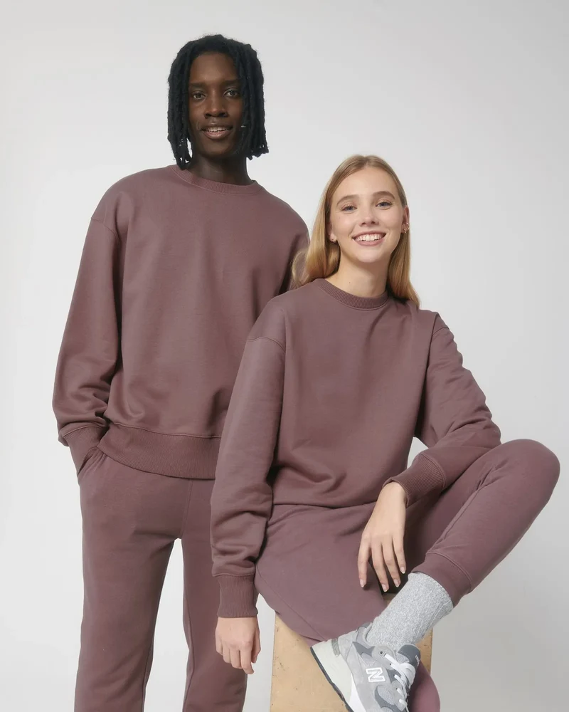 Sweat unisexe coton bio Stanley/Stella Radder à personnaliser