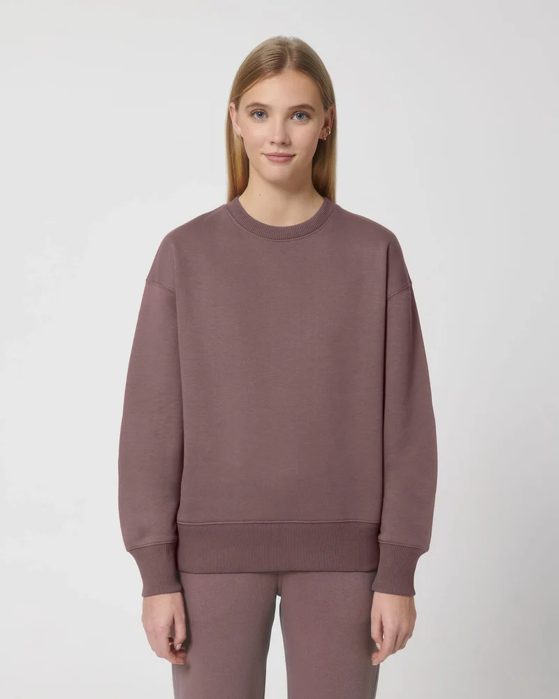 Sweat unisexe coton bio Stanley/Stella Radder à personnaliser