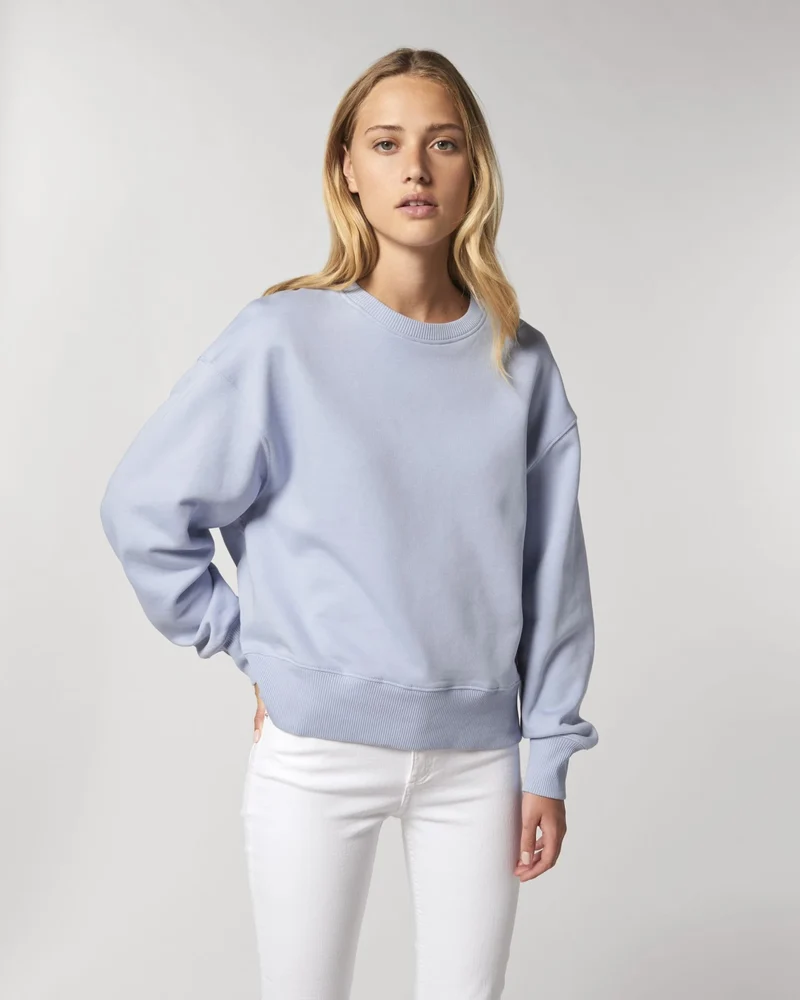 Sweat unisexe coton bio Stanley/Stella Radder à personnaliser