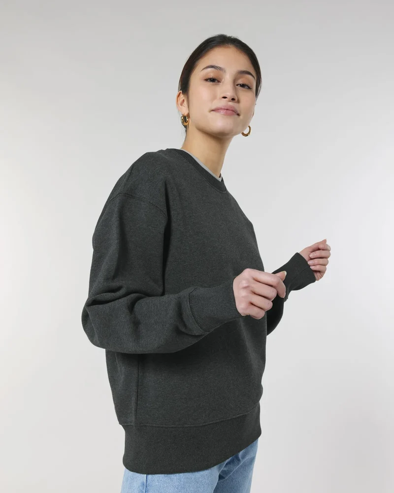 Sweat unisexe coton bio Stanley/Stella Radder à personnaliser