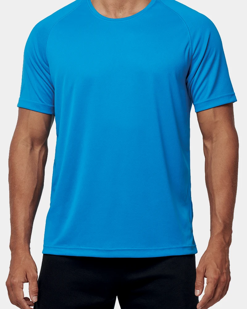 T-shirt de sport homme 100% recyclé personnalisable