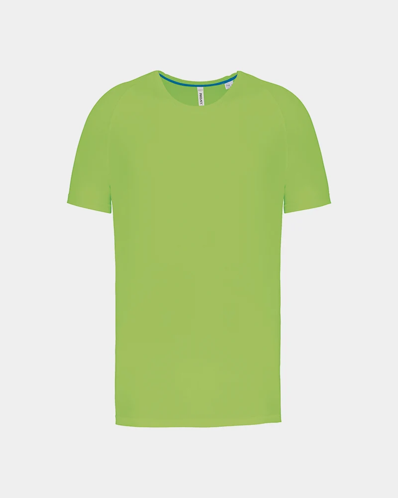 T-shirt de sport homme 100% recyclé personnalisable