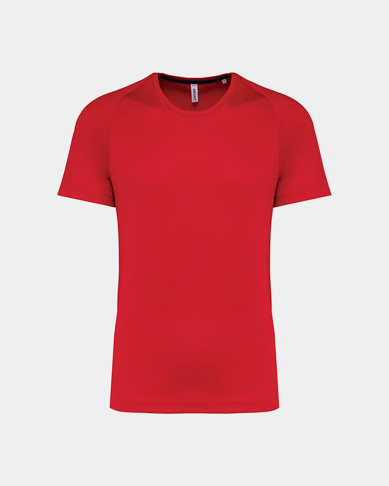 T-shirt de sport homme 100% recyclé personnalisable