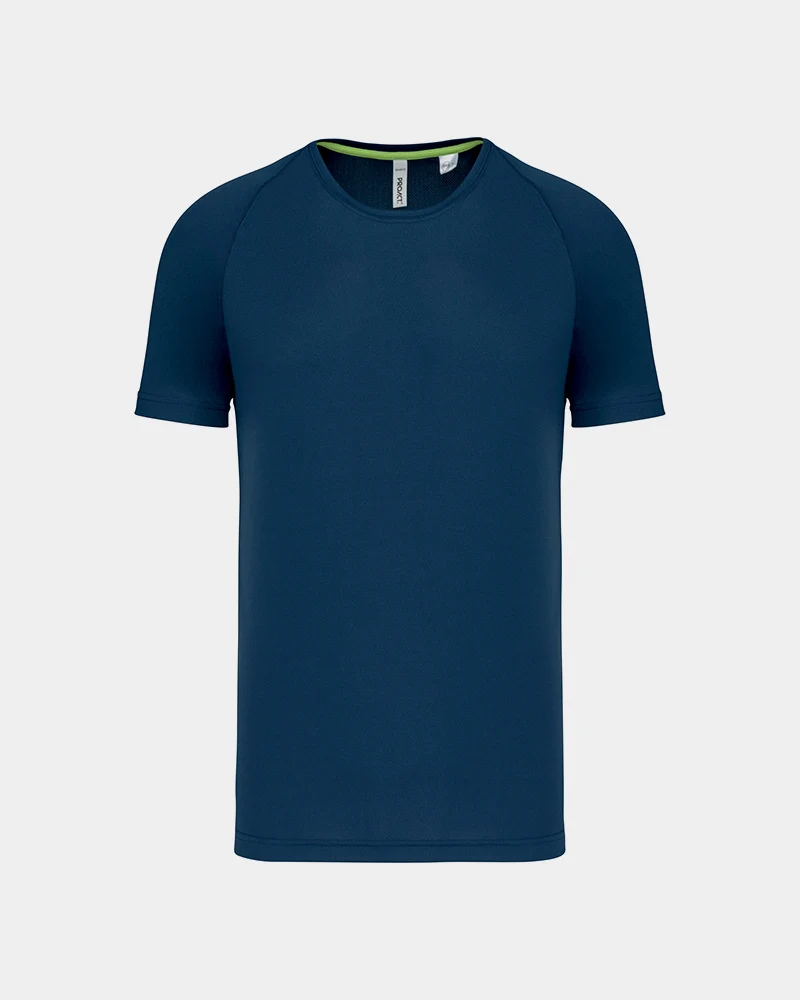 T-shirt de sport homme 100% recyclé personnalisable