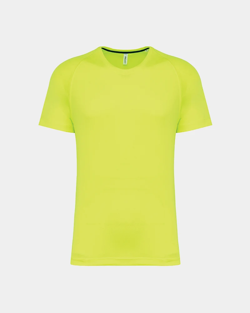 T-shirt de sport homme 100% recyclé personnalisable