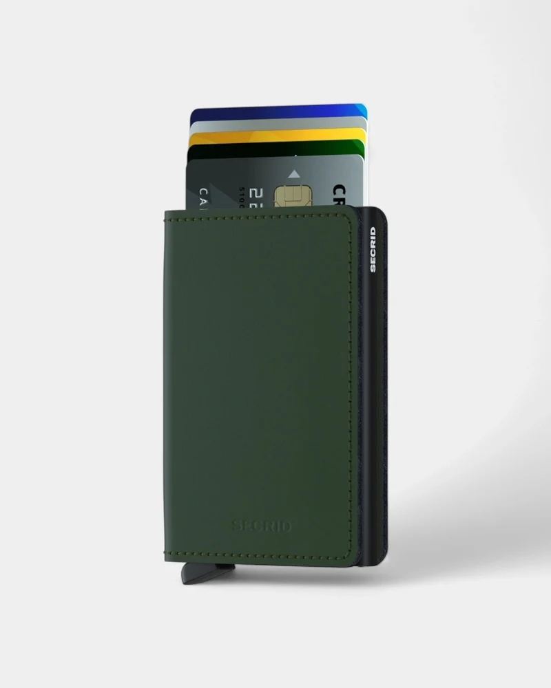Portefeuille Slimwallet en cuir à personnaliser