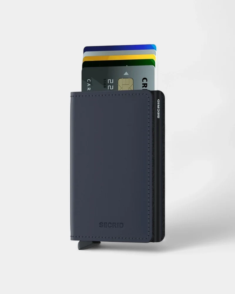 Portefeuille Slimwallet en cuir à personnaliser