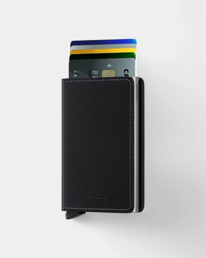 Portefeuille Slimwallet en cuir à personnaliser