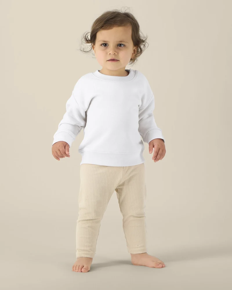 Sweat-shirt bébé coton bio Stanley/Stella à personnaliser