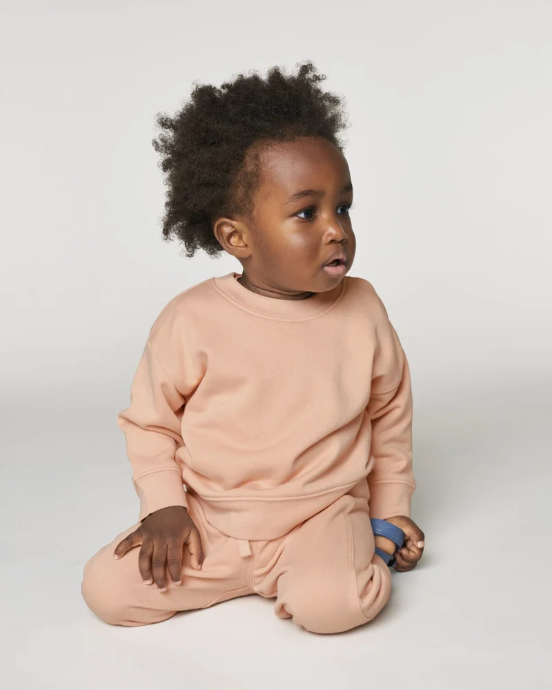Sweat-shirt bébé coton bio Stanley/Stella à personnaliser