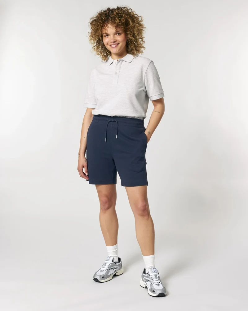 Short de jogging unisexe coton bio Stanley/Stella Trainer à personnaliser