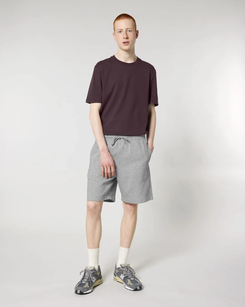 Short de jogging unisexe coton bio Stanley/Stella Trainer à personnaliser