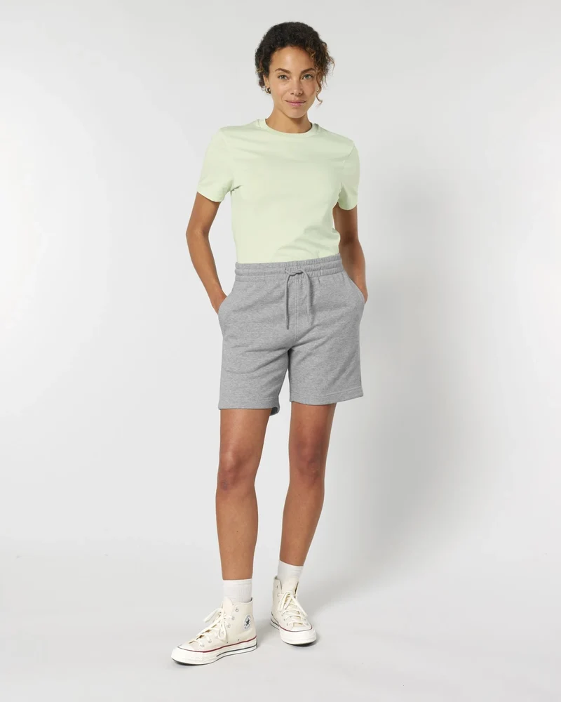 Short de jogging unisexe coton bio Stanley/Stella Trainer à personnaliser