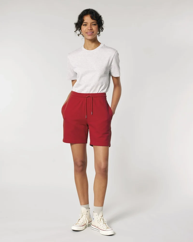 Short de jogging unisexe coton bio Stanley/Stella Trainer à personnaliser