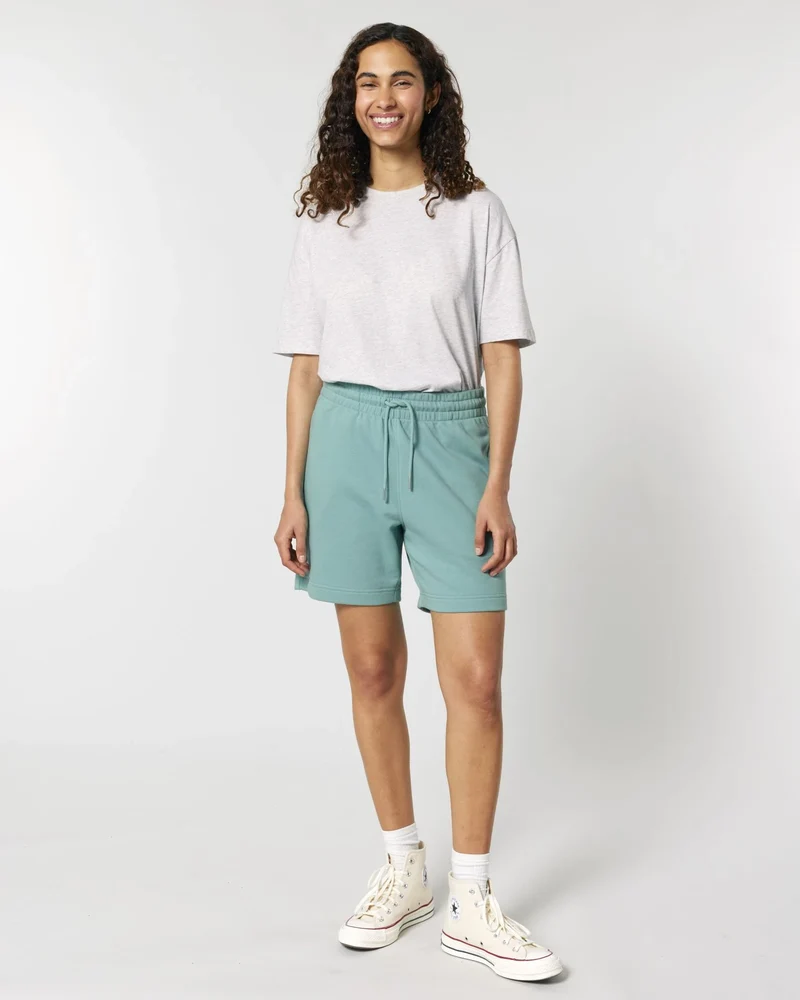 Short de jogging unisexe coton bio Stanley/Stella Trainer à personnaliser