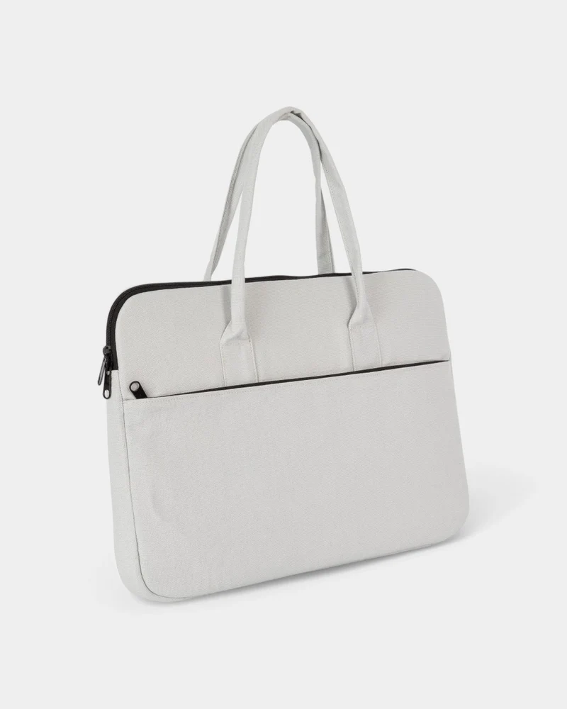 Sacoche d'ordinateur 100% coton personnalisable