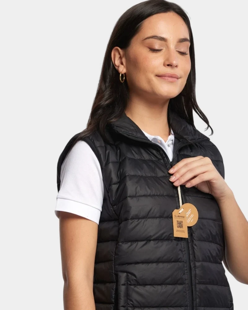 Doudoune sans manches femme Made in France à personnaliser