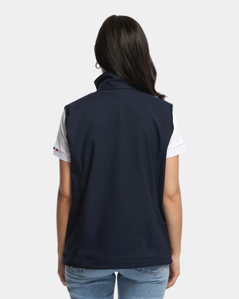 Bodywarmer softshell femme Made in France à personnaliser