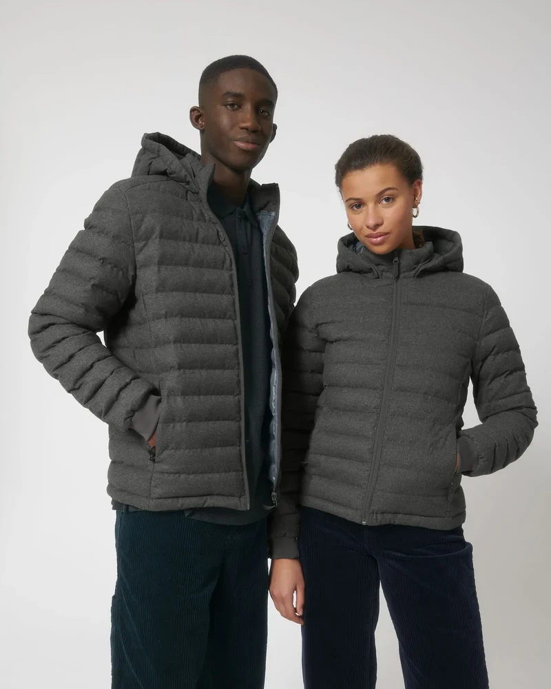 Veste matelassée polyester recyclé Stanley/Stella Voyager à personnaliser