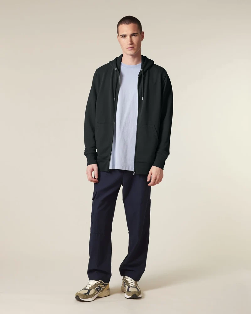 Sweat à capuche zippé coton bio Stanley/Stella 2.0 à personnaliser
