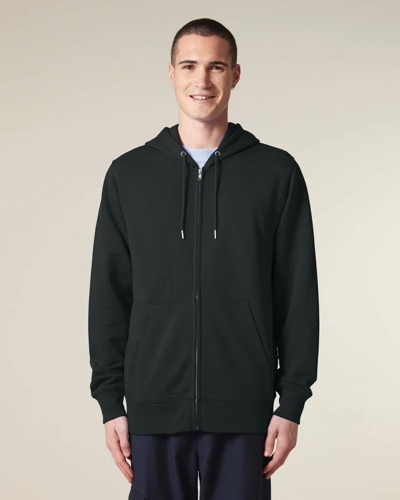 Sweat à capuche zippé coton bio Stanley/Stella 2.0 à personnaliser