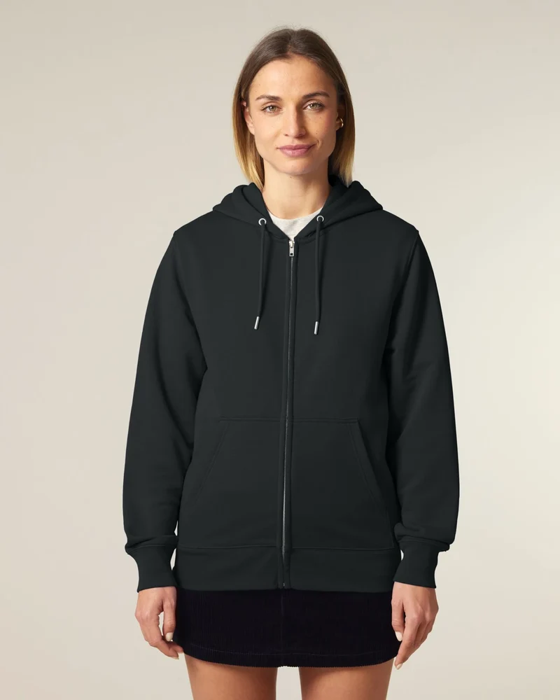 Sweat à capuche zippé coton bio Stanley/Stella 2.0 à personnaliser