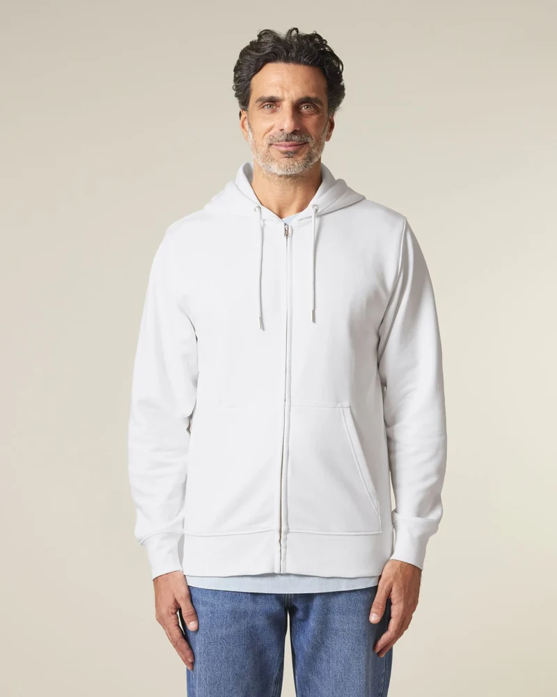 Sweat à capuche zippé coton bio Stanley/Stella 2.0 à personnaliser