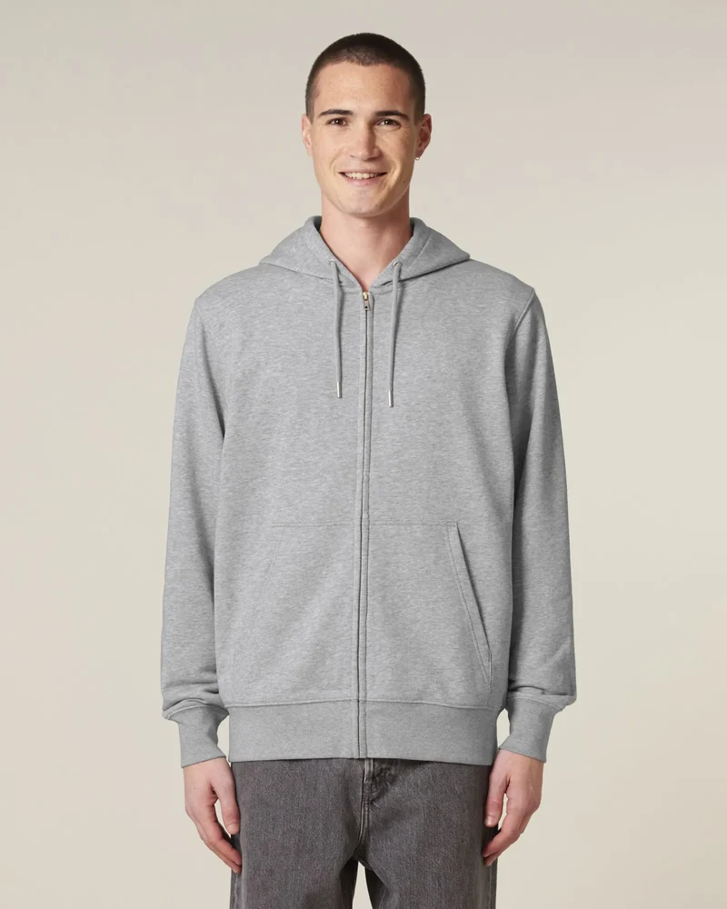Sweat à capuche zippé coton bio Stanley/Stella 2.0 à personnaliser