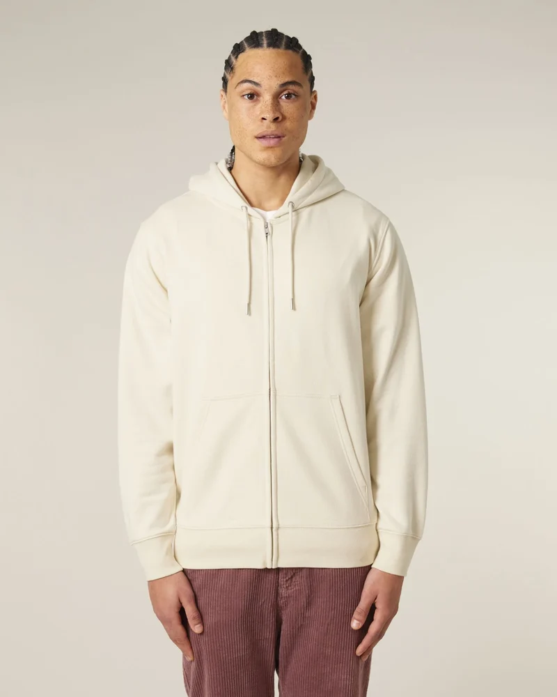 Sweat à capuche zippé coton bio Stanley/Stella 2.0 à personnaliser