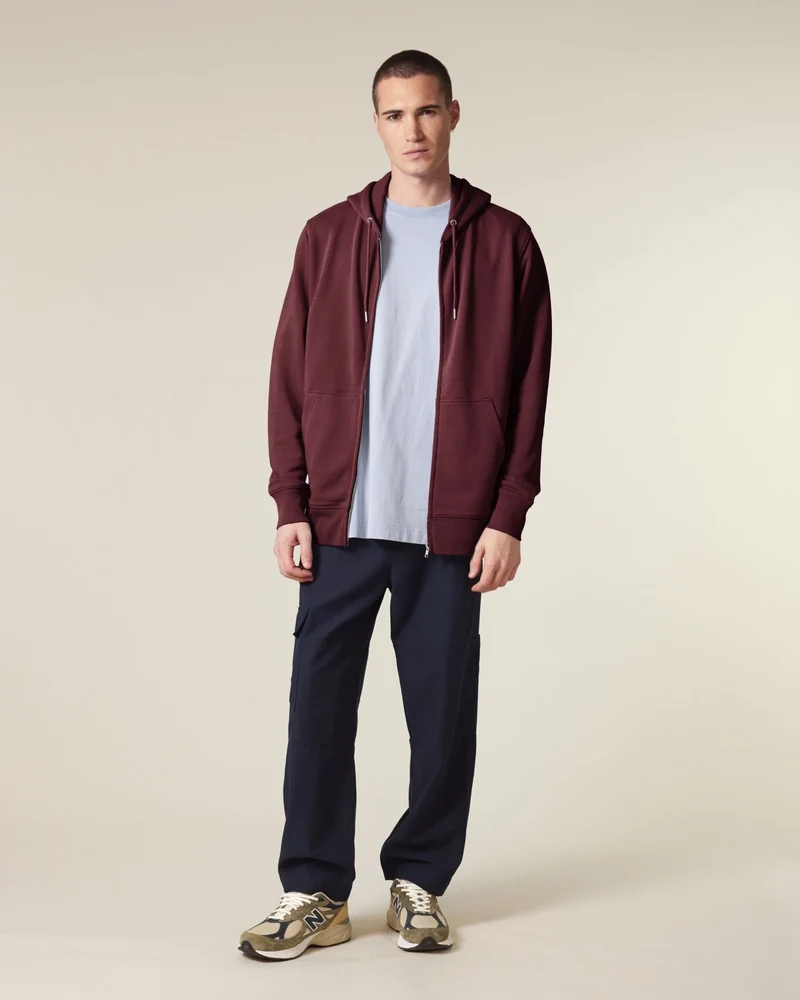 Sweat à capuche zippé coton bio Stanley/Stella 2.0 à personnaliser