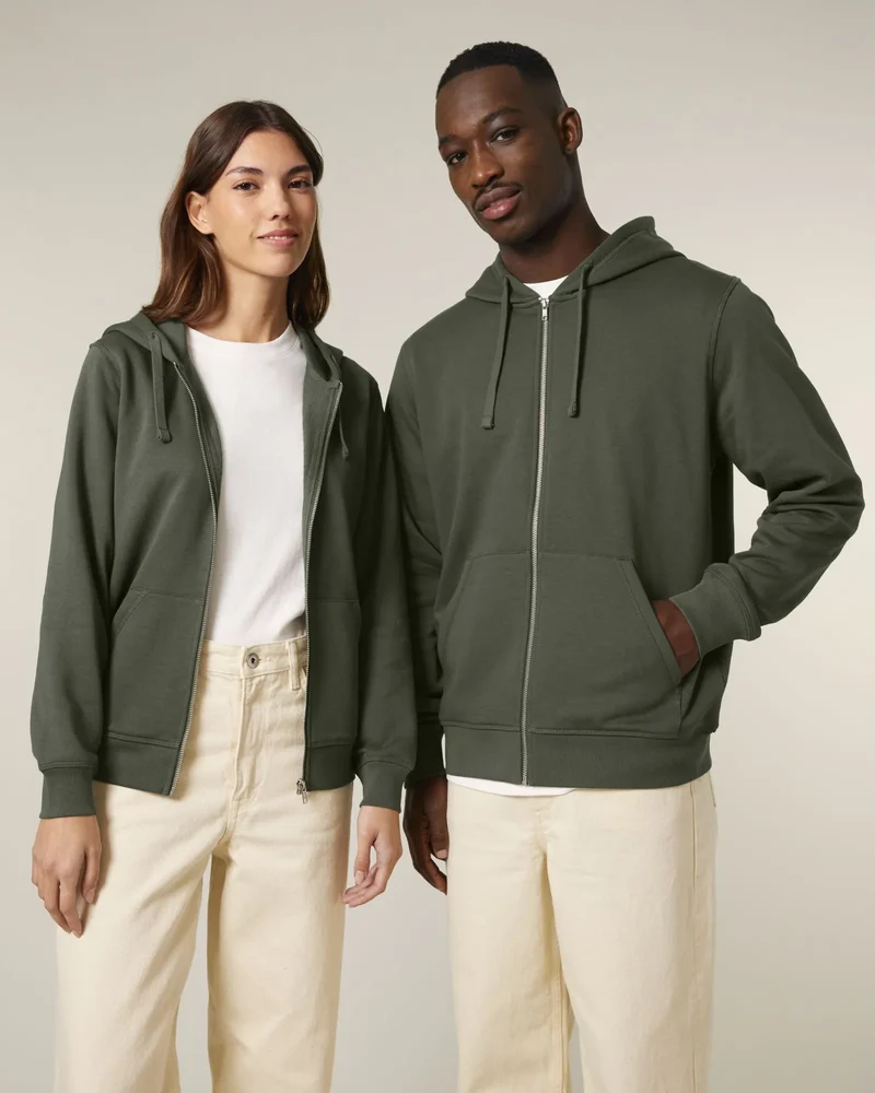 Sweat à capuche zippé unisexe Stanley/Stella Mixer à personnaliser