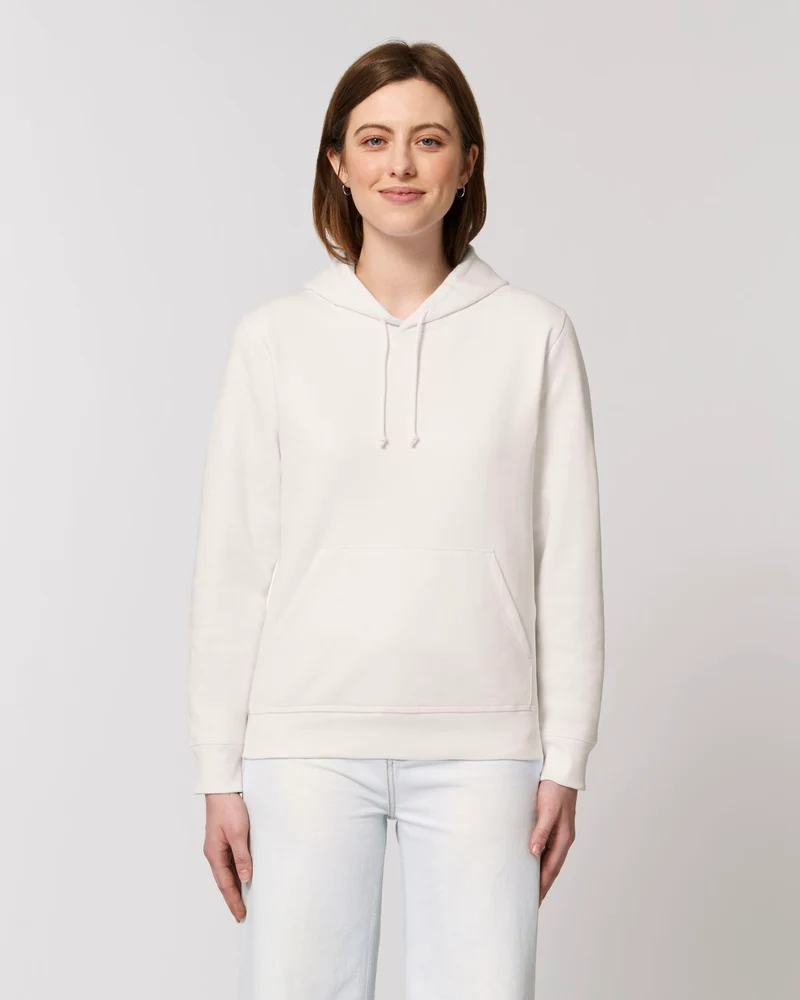 Sweat à capuche unisexe en coton bio personnalisable