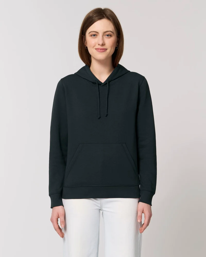 Sweat à capuche unisexe en coton bio personnalisable