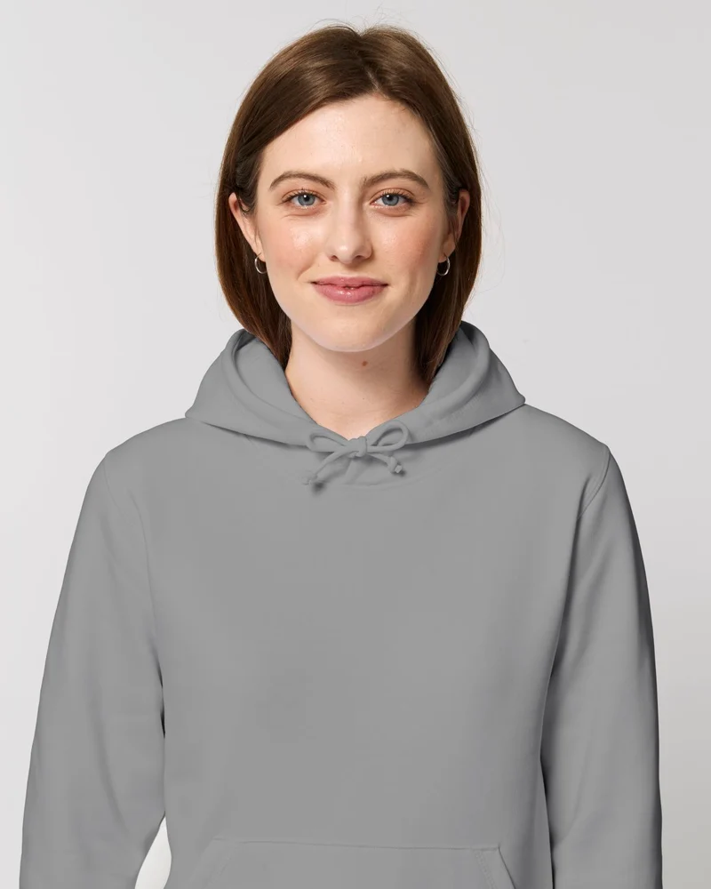 Sweat à capuche unisexe en coton bio personnalisable