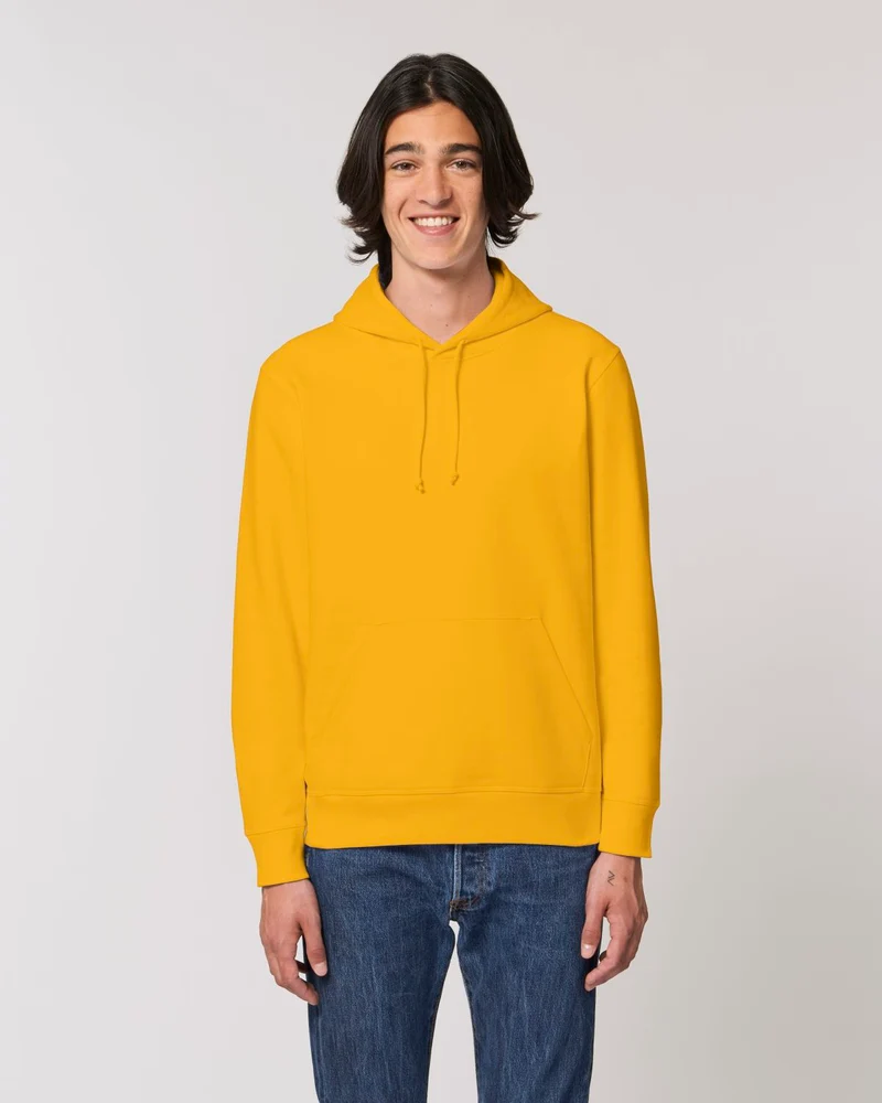 Sweat à capuche unisexe en coton bio personnalisable