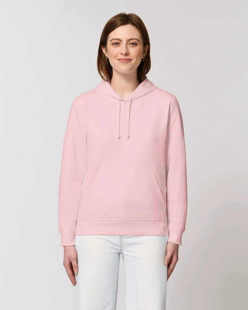 Sweat à capuche unisexe en coton bio personnalisable
