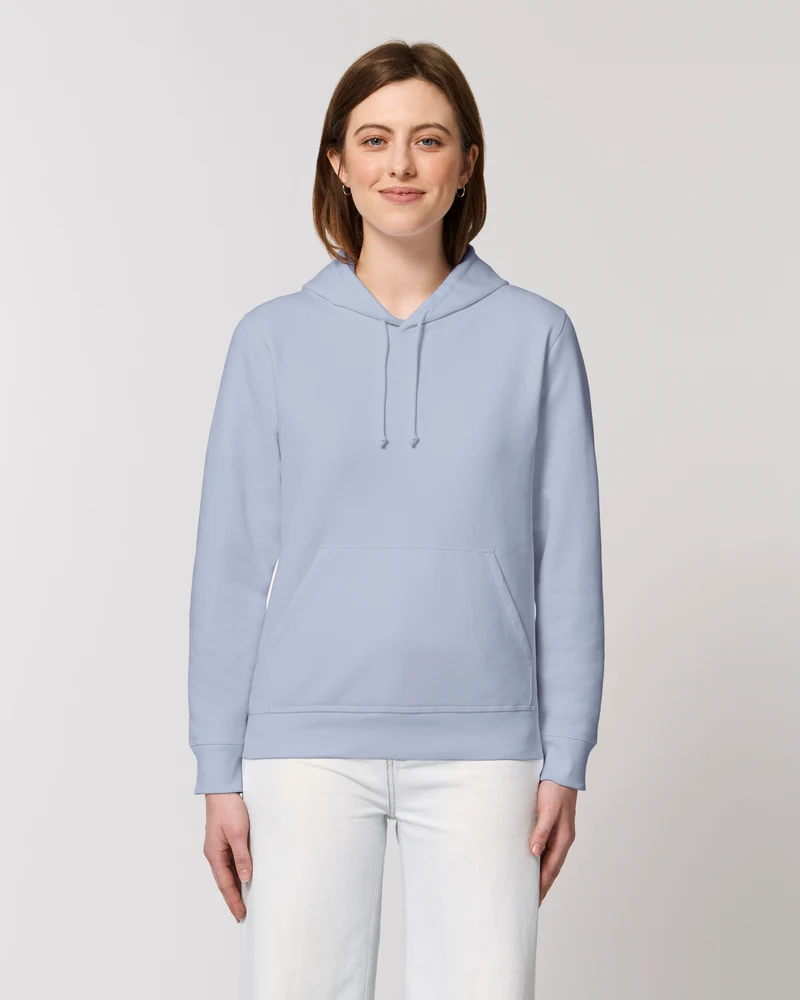 Sweat à capuche unisexe en coton bio personnalisable
