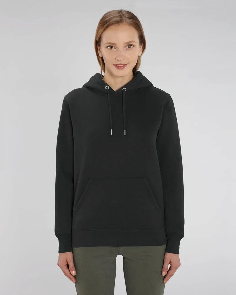 Sweat à capuche iconique à personnaliser en coton bio
