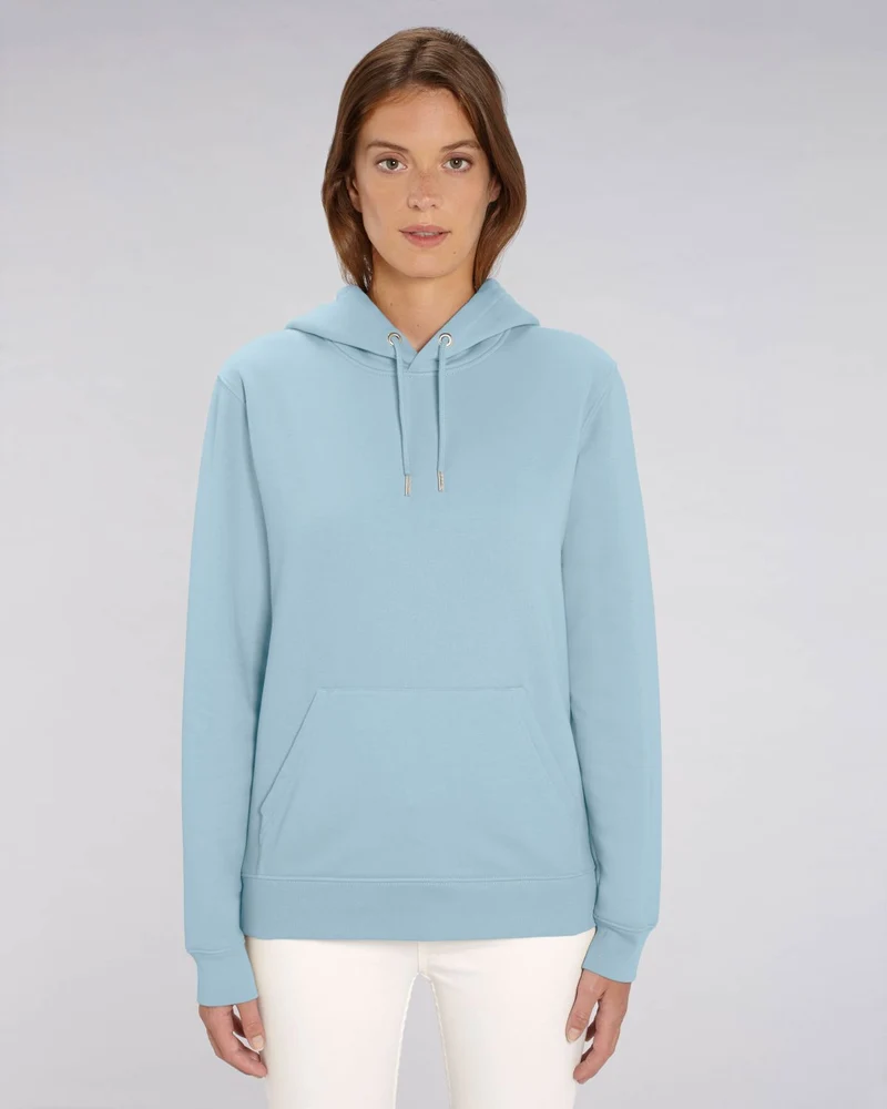 Sweat à capuche iconique à personnaliser en coton bio