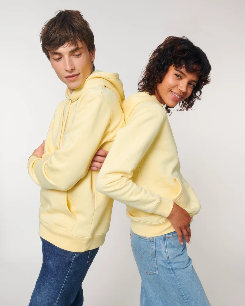 Sweat à capuche iconique à personnaliser en coton bio