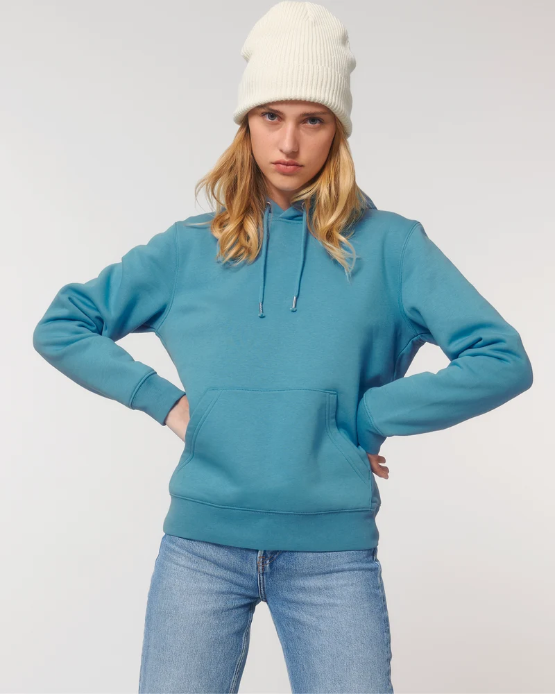 Sweat à capuche iconique à personnaliser en coton bio