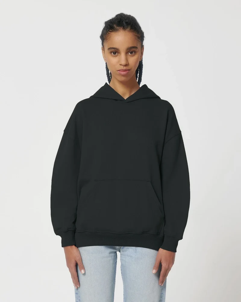 Sweat à capuche unisexe coton bio Stanley/Stella Cooper à personnaliser