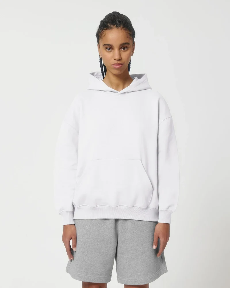 Sweat à capuche unisexe coton bio Stanley/Stella Cooper à personnaliser