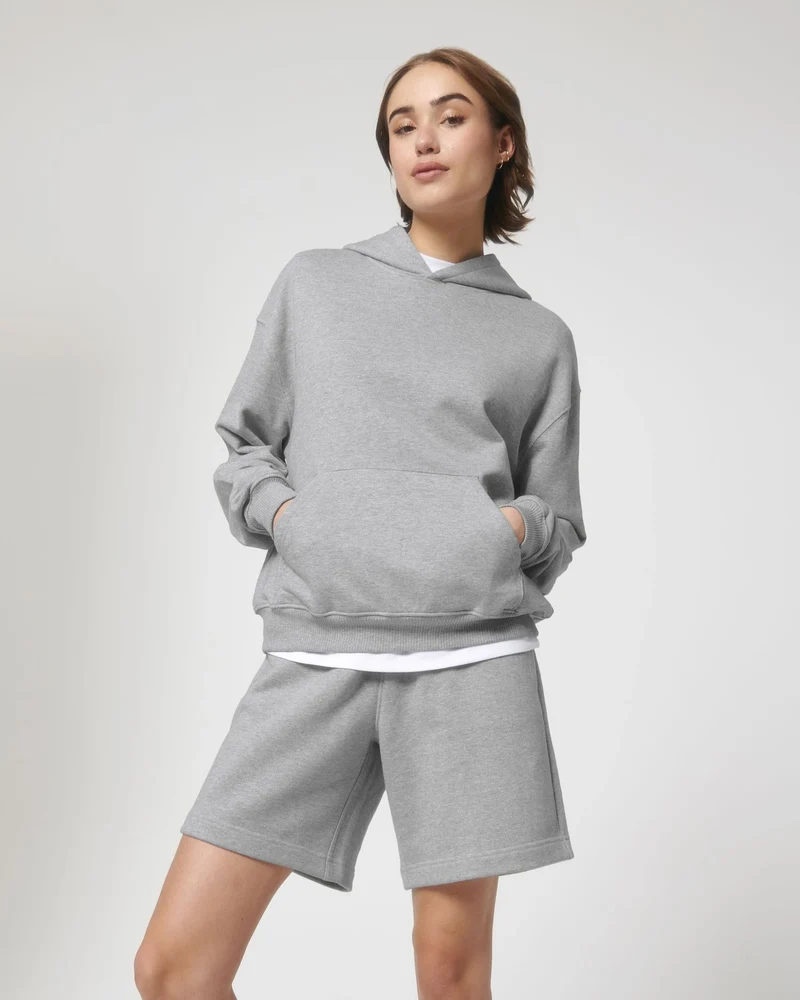 Sweat à capuche unisexe coton bio Stanley/Stella Cooper à personnaliser