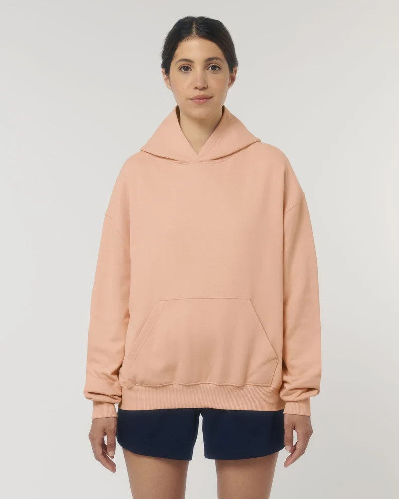 Sweat à capuche unisexe coton bio Stanley/Stella Cooper à personnaliser
