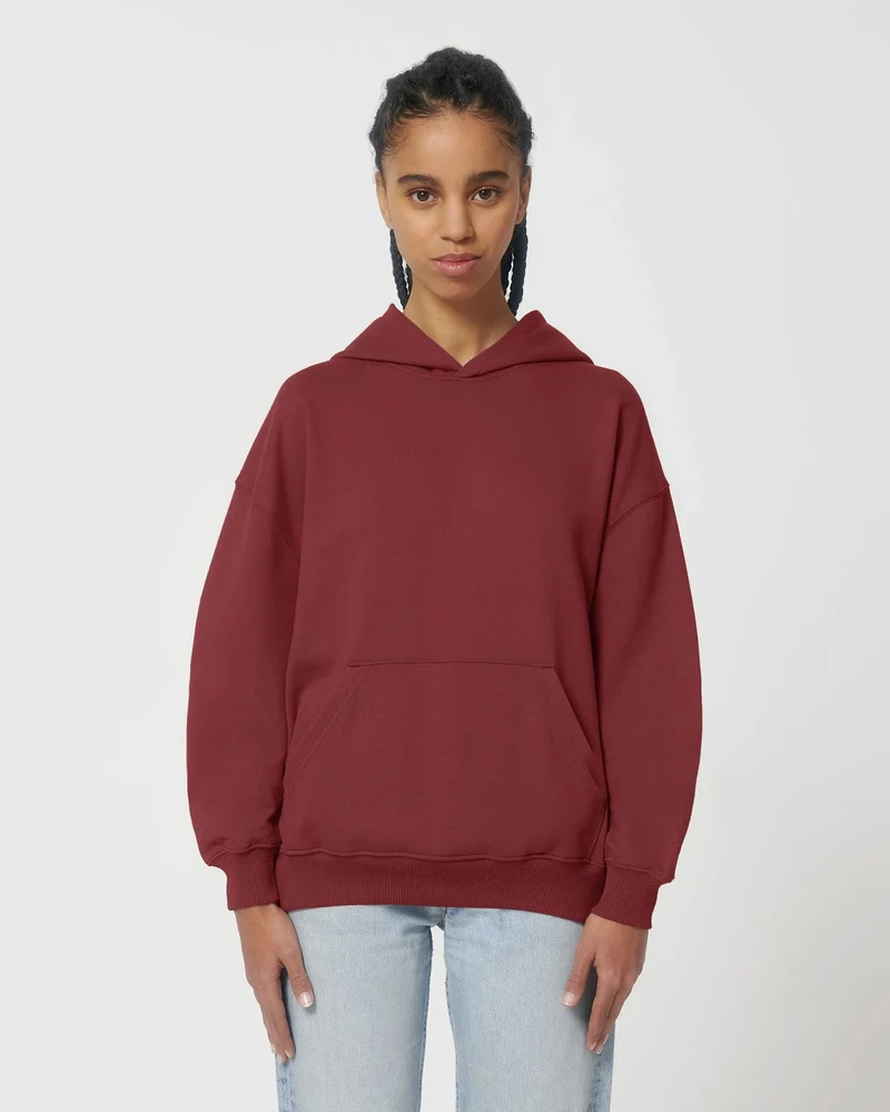 Sweat à capuche unisexe coton bio Stanley/Stella Cooper à personnaliser
